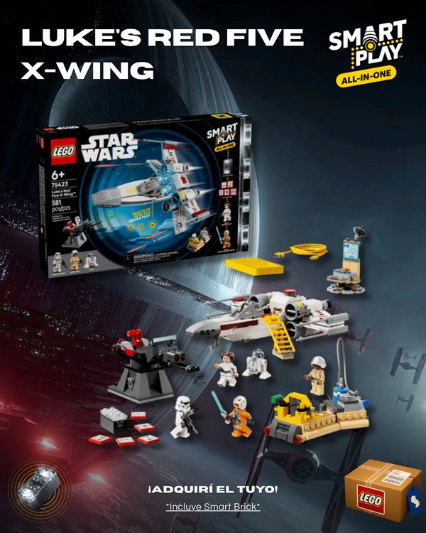 SMART Play™: Luke’s Red Five X-Wing