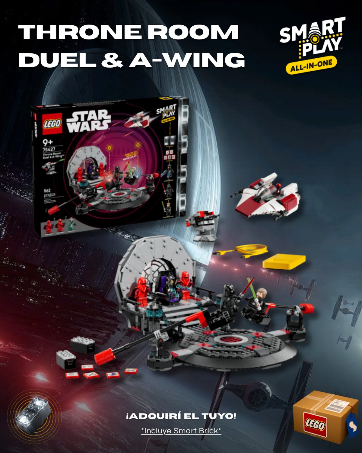 SMART Play™: Throne Room Duel & A-Wing