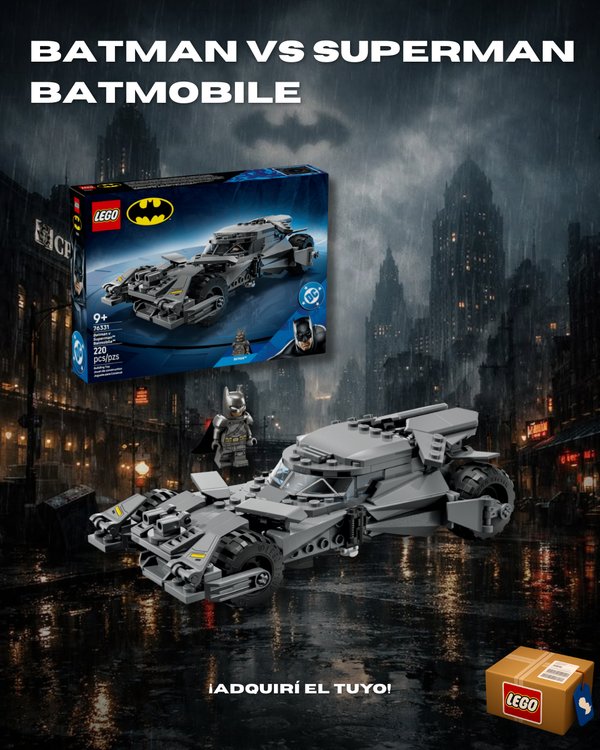 Batman vs Superman: Batmobile 