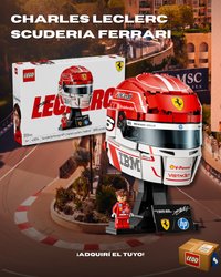 Charles Leclerc Casco | Scuderia Ferrari