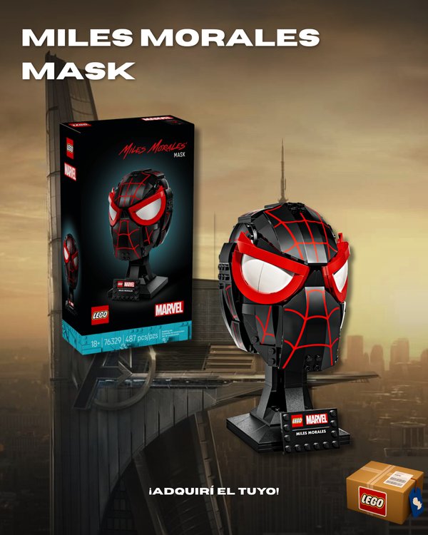 Miles Morales Mask