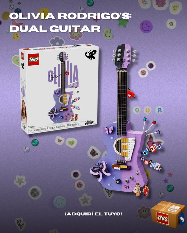 Olivia Rodrigo's: Dual Guitar