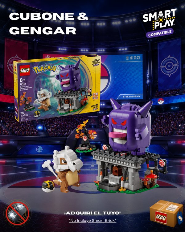 SMART Play: Cubone and Gengar's Spooky Showdown