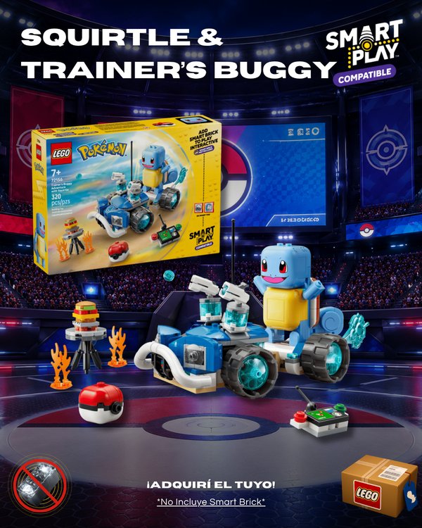 SMART Play: Trainer's Buggy Adventure with Squirtle