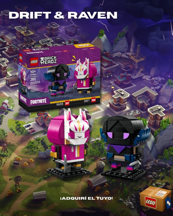BrickHeadz: Drift & Raven