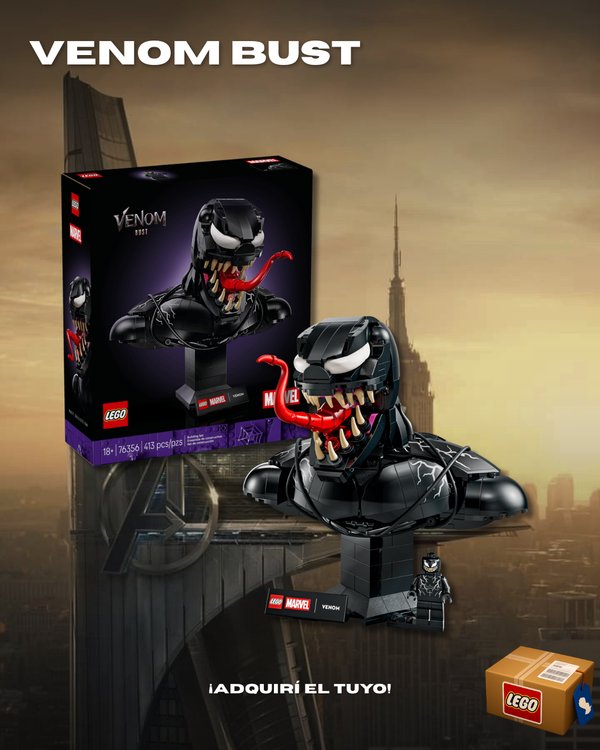 Venom bust