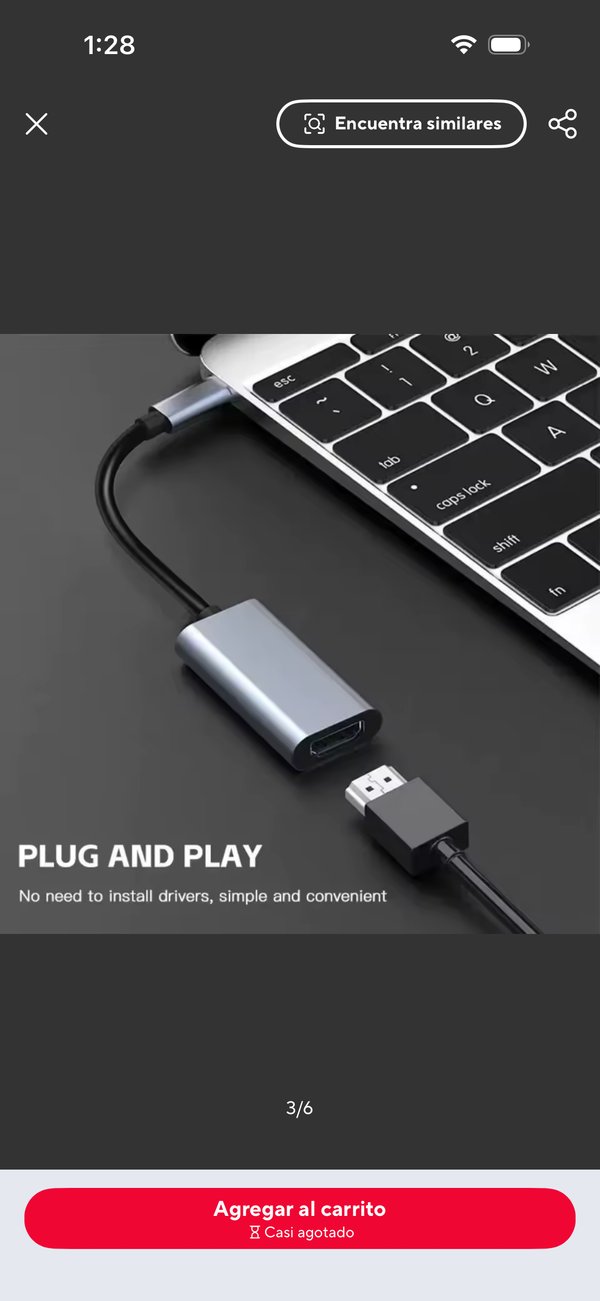 Adaptador USB-C a HDMI