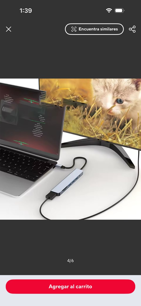 Hub USB C 7 en 1 con HDMI