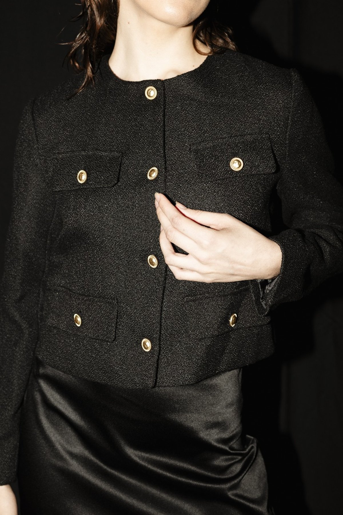 Chaleco Tweed Channel