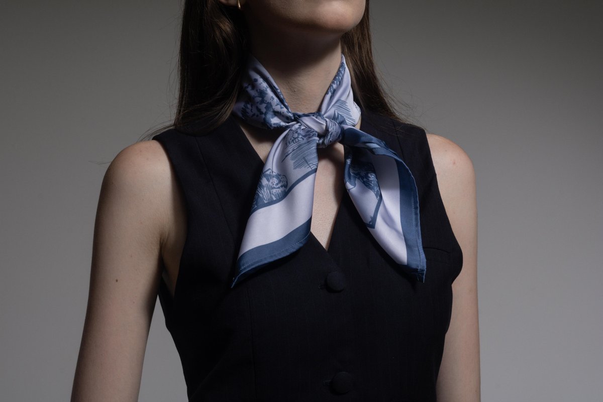 Pañuelo Toile de Jouy