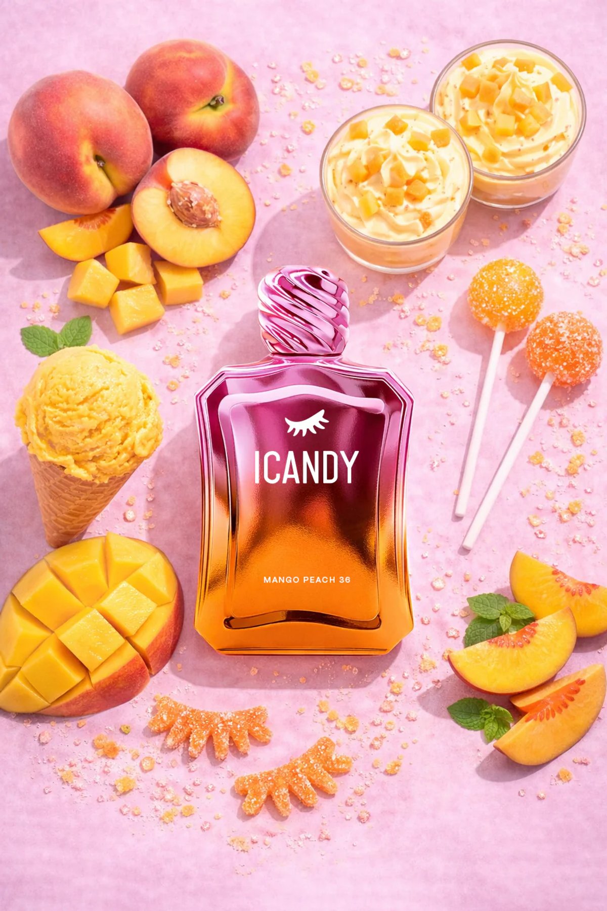 Perfume Icandy Frozen Mango Peach 36 EDC - Feminino 100mL - 3