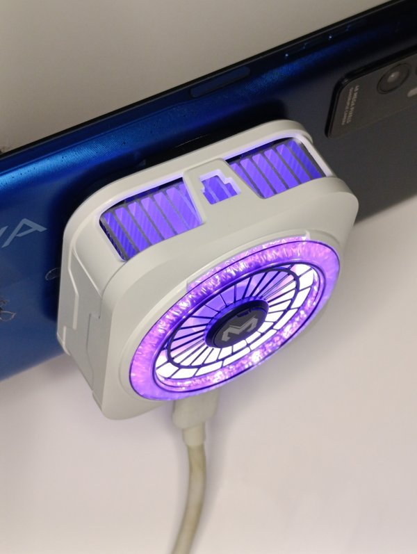 Cooler para celular Magnético Memo CX21 Pro - Potencia 18W con Sujeción Dual y RGB - enfriador de celular