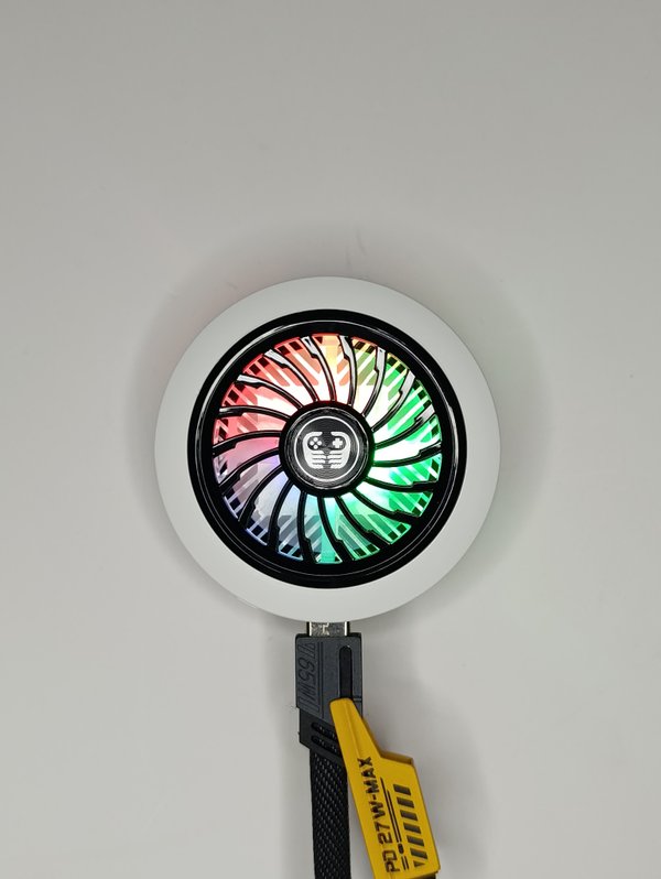 Cooler para celular Guqile FS27 - Potencia 12W con RGB y Sujeción Dual - enfriador de celulares
