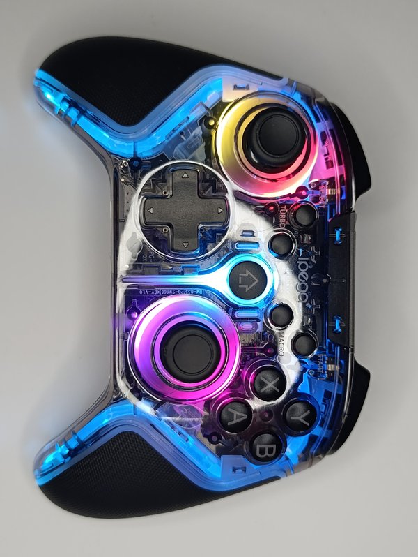Gamepad Gamer Ipega PG-9666 Pro - Joysticks Efecto Hall, RGB y Multiplataforma