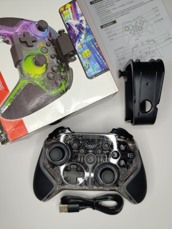 Gamepad Gamer Ipega PG-9666 Pro - Joysticks Efecto Hall, RGB y Multiplataforma