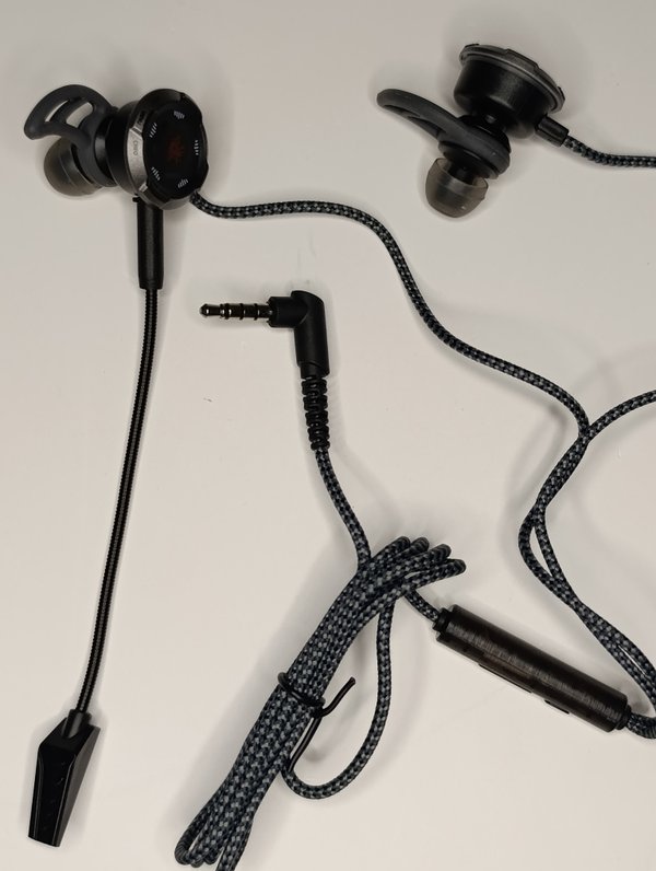 Auriculares Gamer In-Ear Plextone RX3 Gen2 - Micrófono Desmontable y Cero Latencia