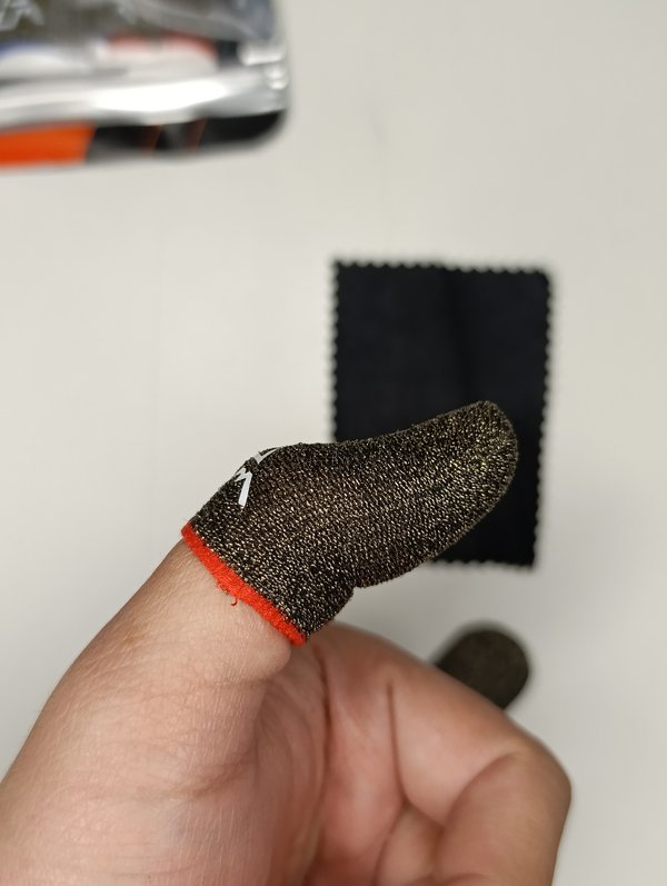 Dedales para celular - Pack de 4 Pares con Paño Limpiador - Dedales Gamer