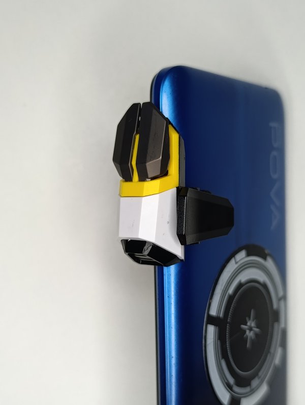 Gatillos Gamer X-Weapon D9 para Celular – Modo 6 Dedos