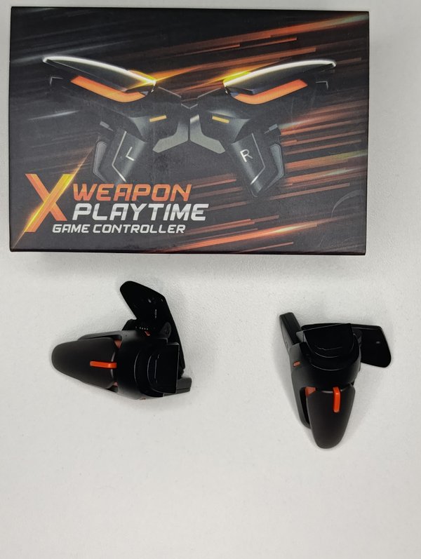 Gatillos Gamer X-Weapon para Celular – Modo 4 Dedos