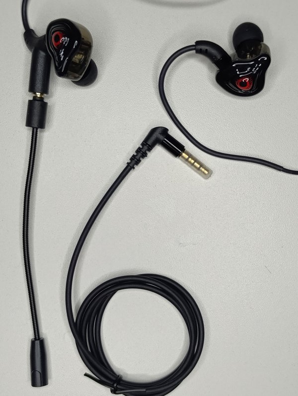 Auriculares In-Ear Gamer G59 con Micrófono Desmontable