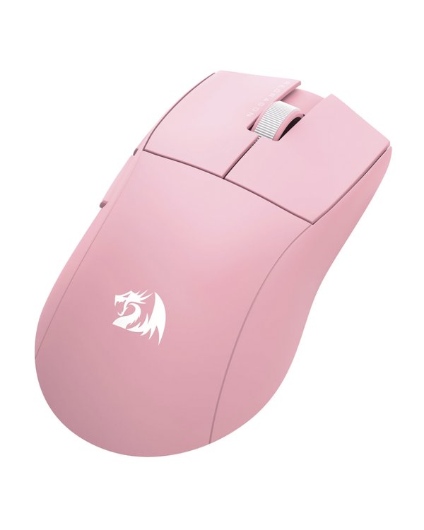 Mouse Gamer Redragon M916P-PRO-4K K1NG 4K Pro Wireless – Rosa