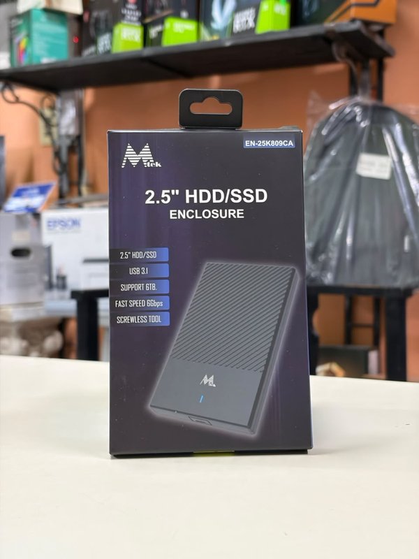 Gaveta Externa para SSD M.2 MTEK EN-410NVSC USB-C 3.2 – Aluminio