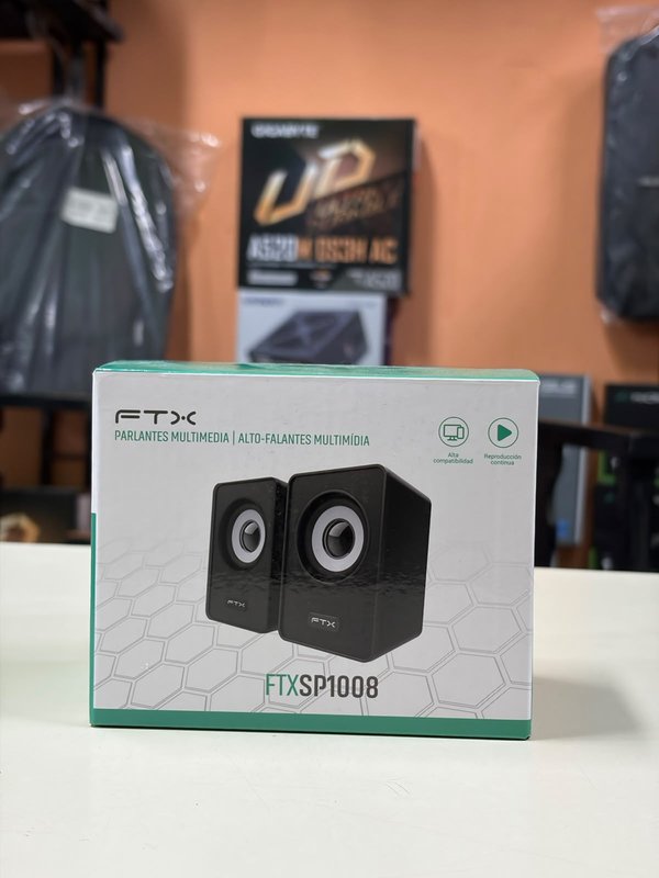 Parlante FTX FTXSP1008 3W USB – Negro