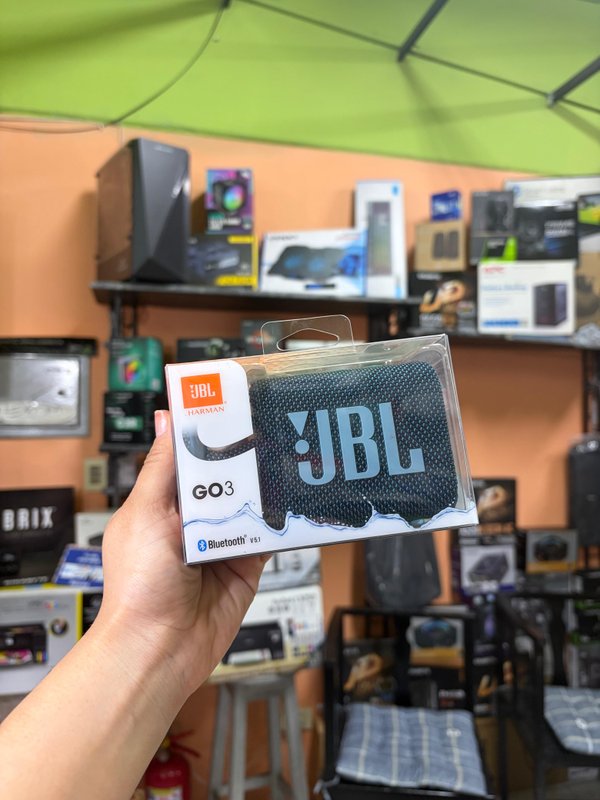 Parlante Portátil JBL GO 3 Bluetooth - Verde Azulado