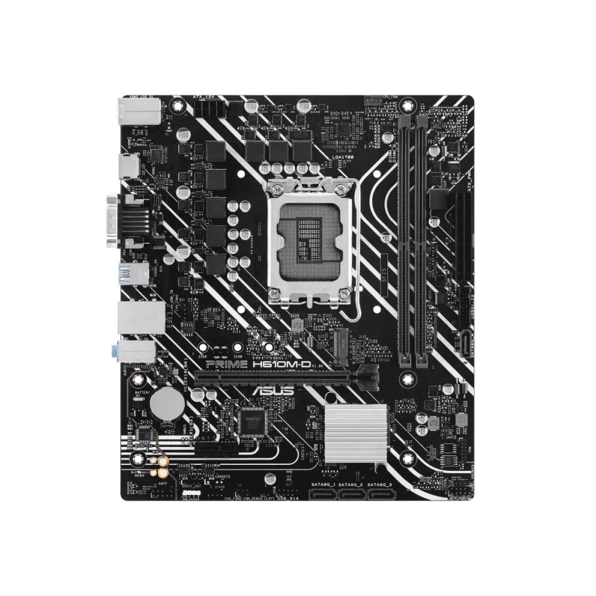 Placa Madre ASUS PRIME H610M-D DDR5 – LGA1700 – Micro ATX - 4