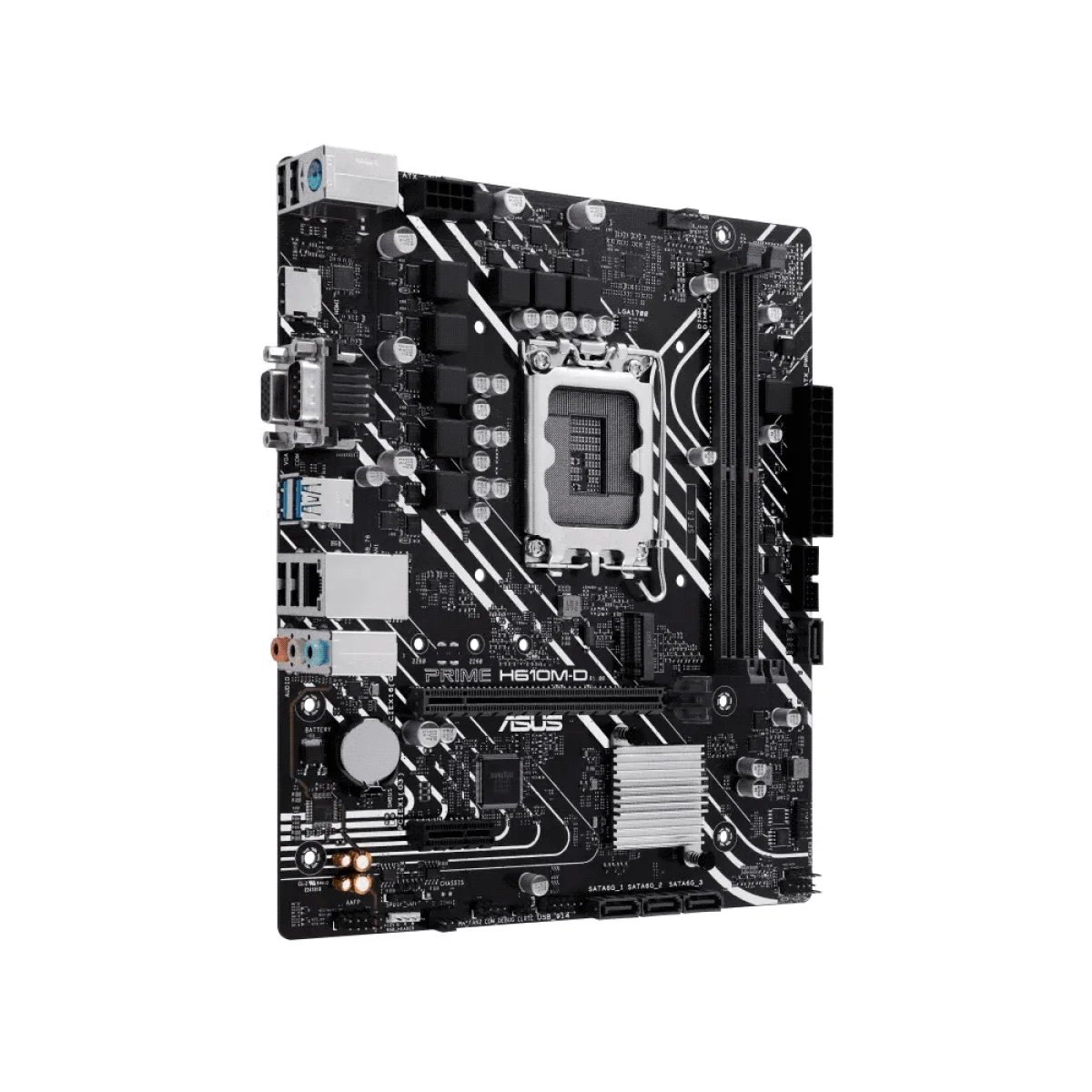 Placa Madre ASUS PRIME H610M-D DDR5 – LGA1700 – Micro ATX - 2