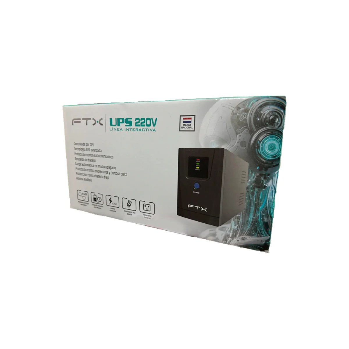 UPS FTX FTX-800VA – 800VA / 480W – 220V - 3