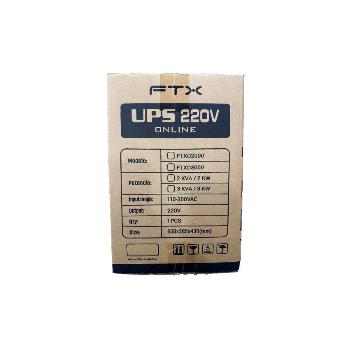 UPS Online FTX FTXO3000 – 3000VA / 3000W – 220V - 3