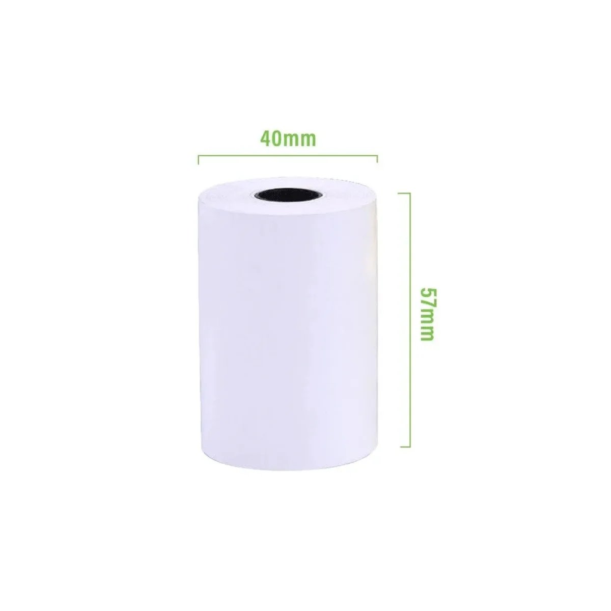 Papel Térmico FTX 57mm x 40mm – Pack de 100 Unidades - 3