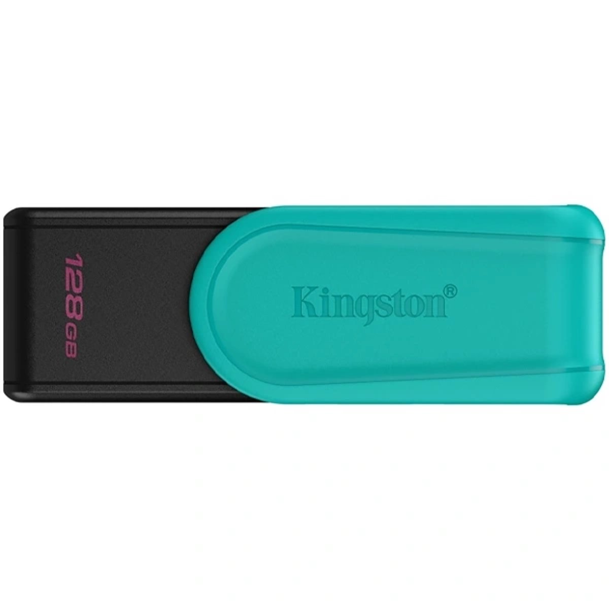 Pendrive Kingston 128GB - Negro/Verde Agua - 3