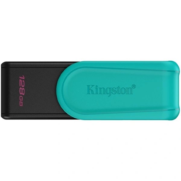 Pendrive Kingston 128GB - Negro/Verde Agua