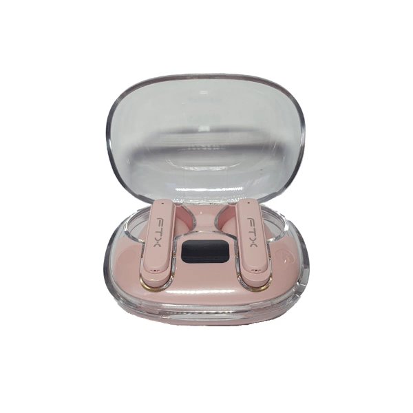 Auriculares Bluetooth FTX E80-PK con Micrófono – Rosa