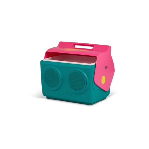 Conservadora con Parlante Igloo KoolTunes 13L – Jade y rosa
