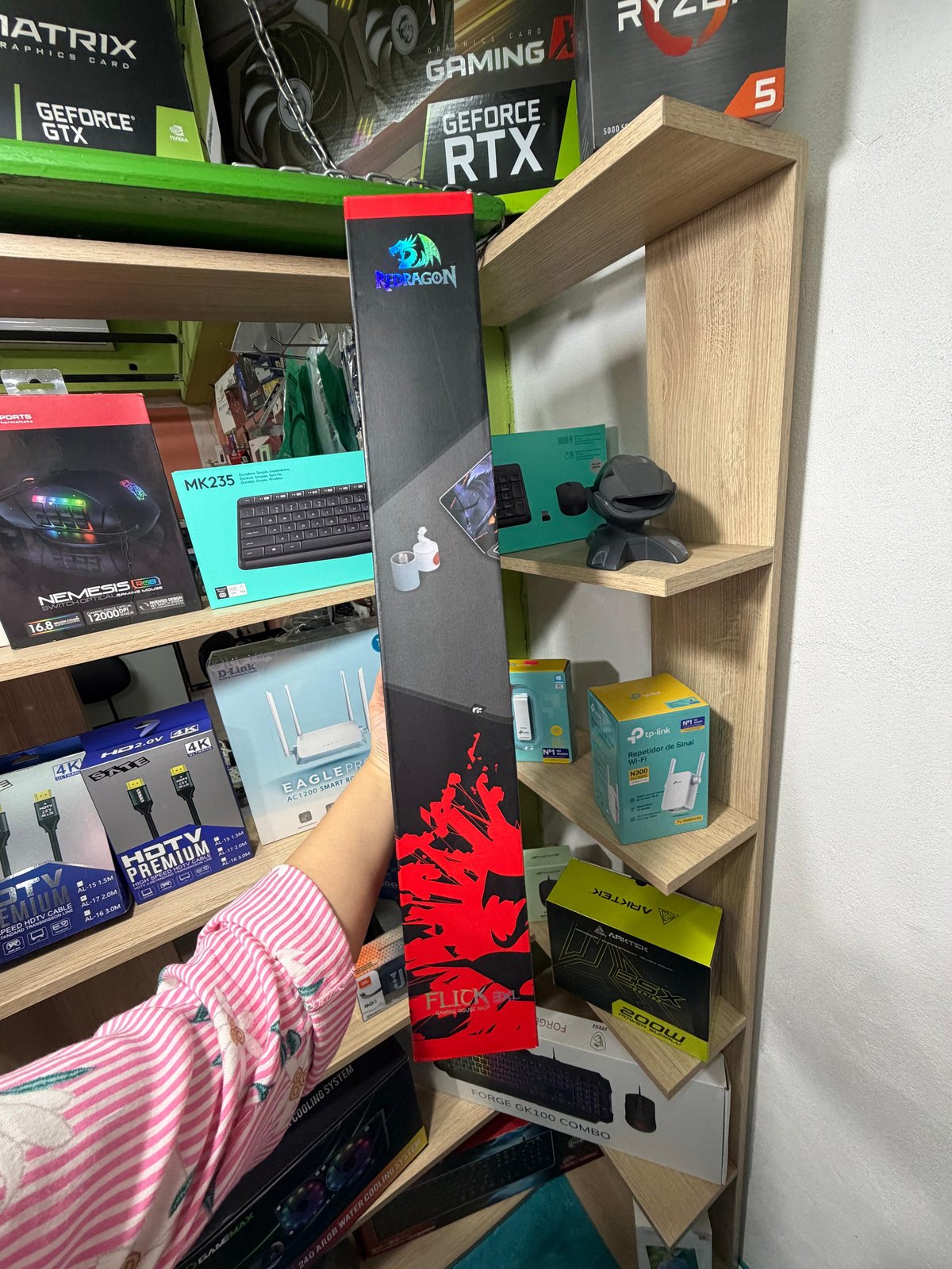 Mouse Pad Gamer Redragon P040 Flick 3XL - Negro - 2