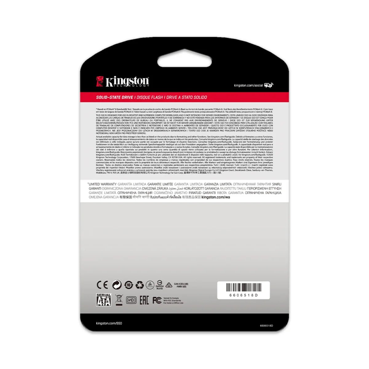 SSD Kingston A400 480GB 2.5" SATA III – SA400S37/480G - 3