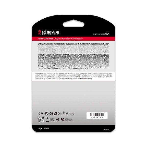 SSD Kingston A400 480GB 2.5" SATA III – SA400S37/480G