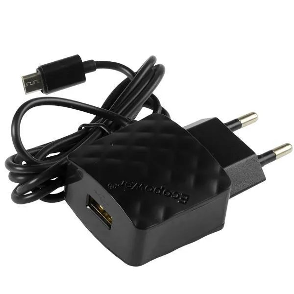 Cargador Ecopower EP-7070 Tipo-C – Negro