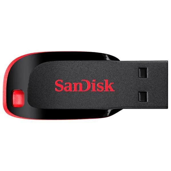 Pendrive SanDisk Cruzer Blade Z50 32GB - Negro/Rojo