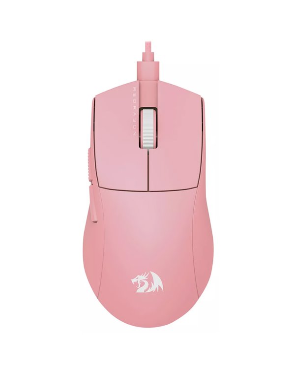 Mouse Gamer Redragon M996P K1NG 8K USB – Rosa