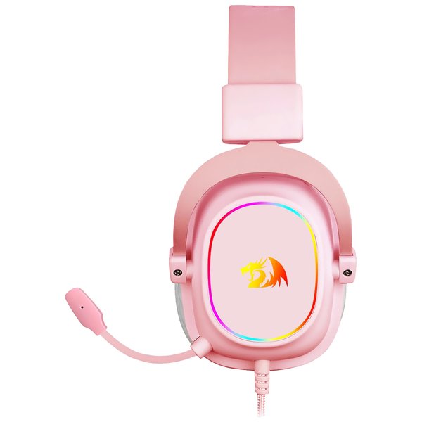 Auriculares Gamer Redragon H510P-RGB Zeus X RGB – Rosa