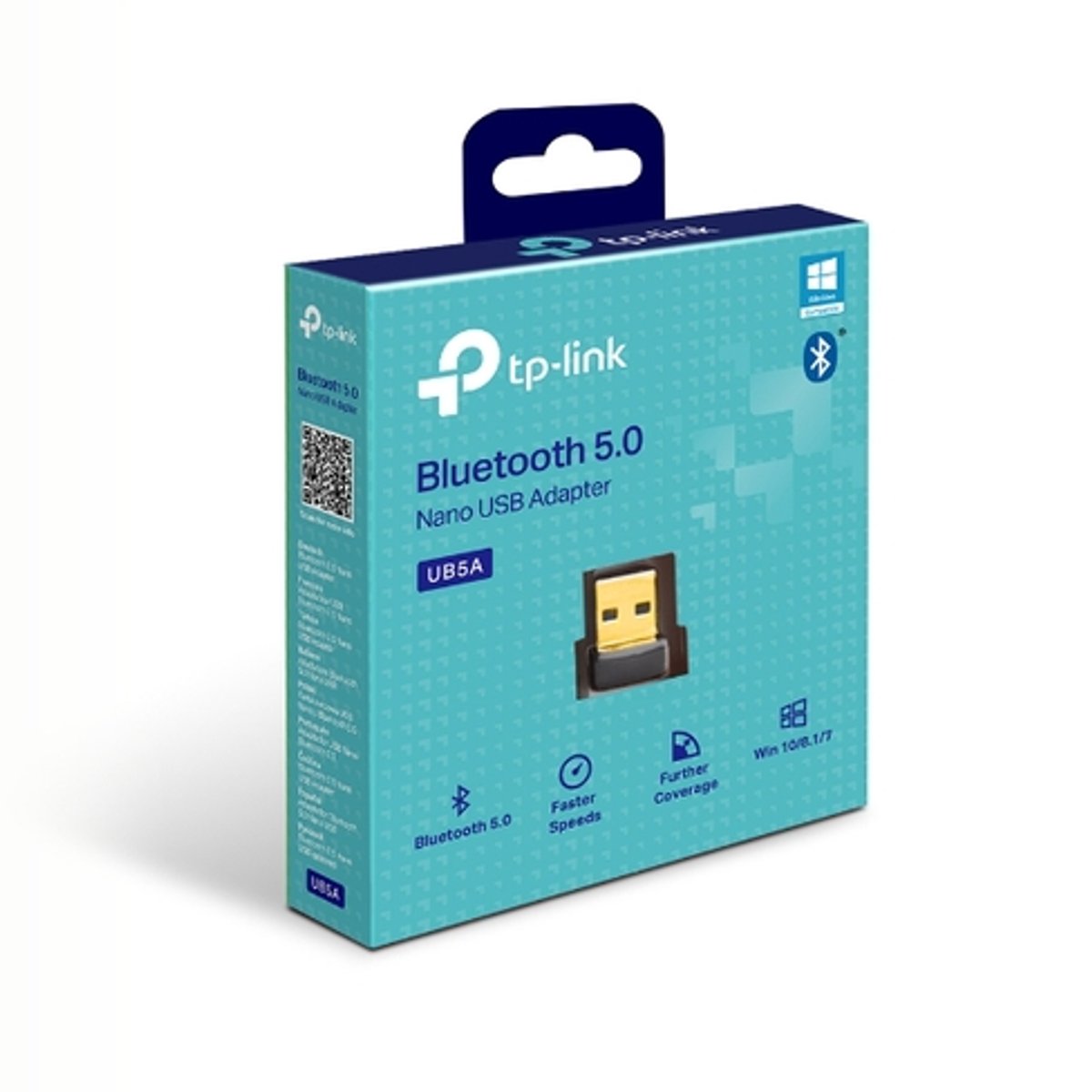 Adaptador Bluetooth 5.0 TP-Link UB5A Nano USB Negro - 2