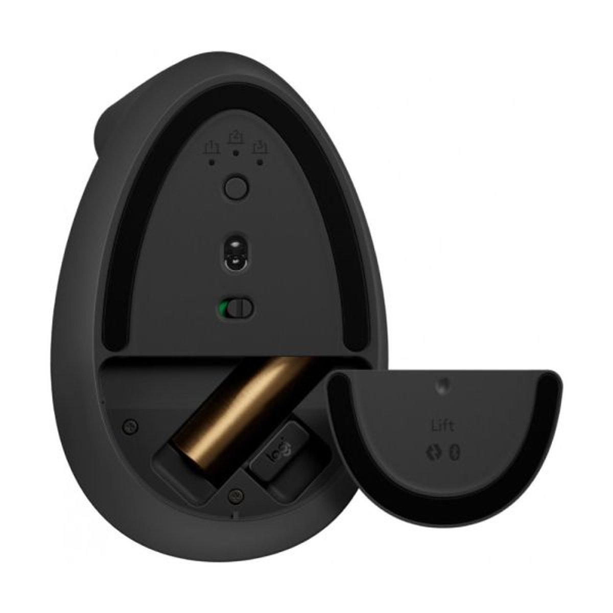 Mouse Ergonómico Logitech Lift – Negro – Zurdo - 4