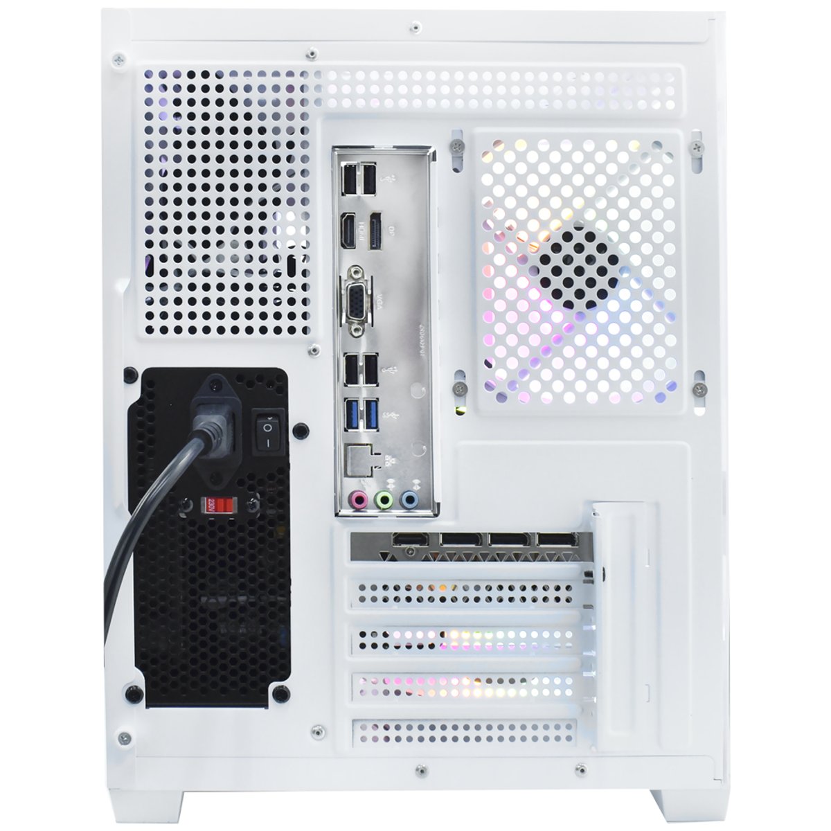 PC Gamer Intel Core i5-12400 / 16GB RAM / SSD 512GB / GeForce RTX 3060 12GB – Blanco - 4