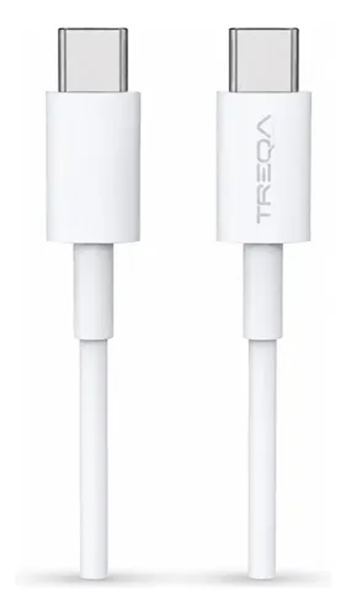 Cable USB-C a USB-C 2m Treqa - Blanco - 5