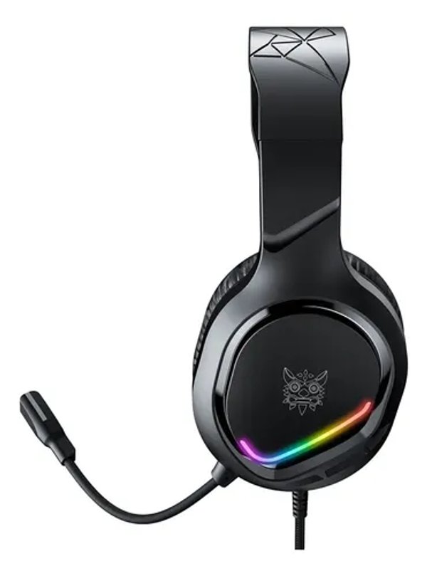 Auriculares Gamer Onikuma X31 RGB USB + 3,5 mm - Negro