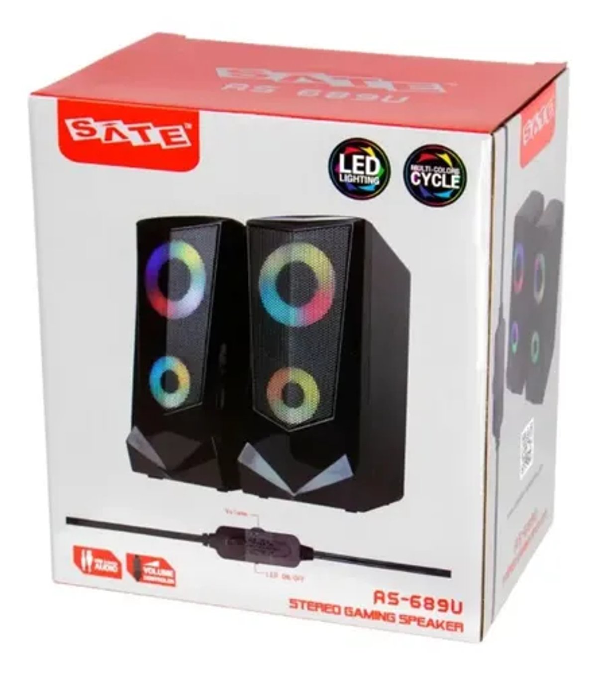 Speaker Gamer Satellite AS-689U - Negro - 3